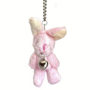 Plush Bunny Charm - Tumbler Handle Charm